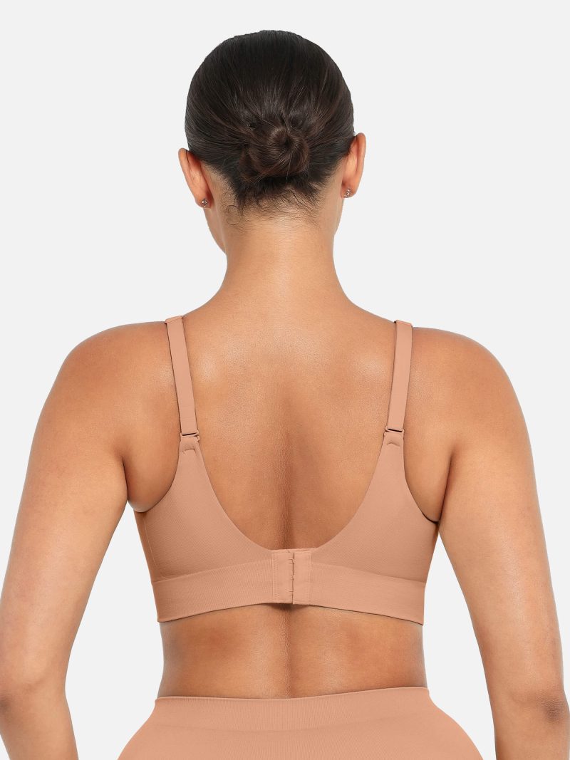 Feelingirl Wireless Push Up Seamless Comfort Full Coverage Bra SK3 1