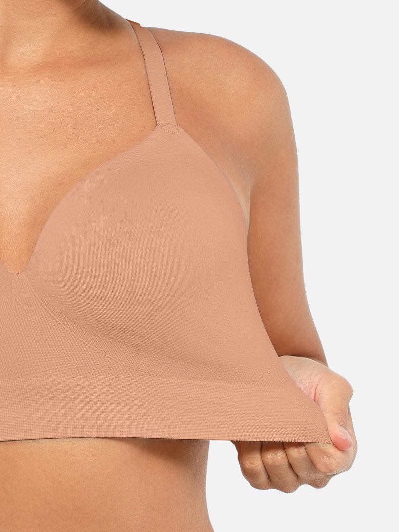 Feelingirl Wireless Push Up Seamless Comfort Full Coverage Bra SK3 3