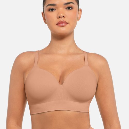 Feelingirl Wireless Push Up Seamless Comfort Full Coverage Bra SK3 6