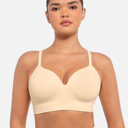 Feelingirl Wireless Push Up Seamless Comfort Full Coverage Bra SK4 1