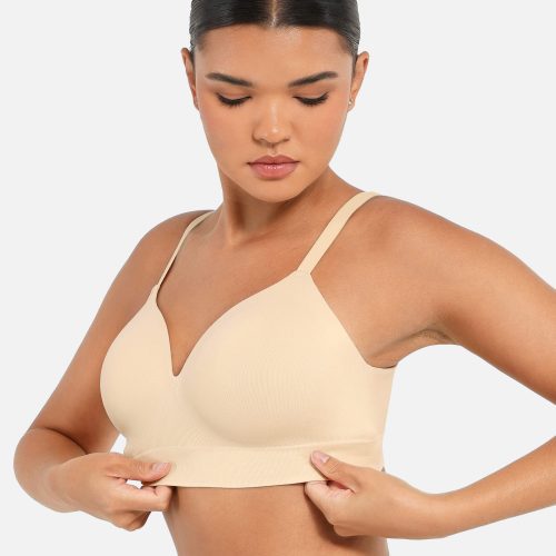 Feelingirl Wireless Push Up Seamless Comfort Full Coverage Bra SK4 2