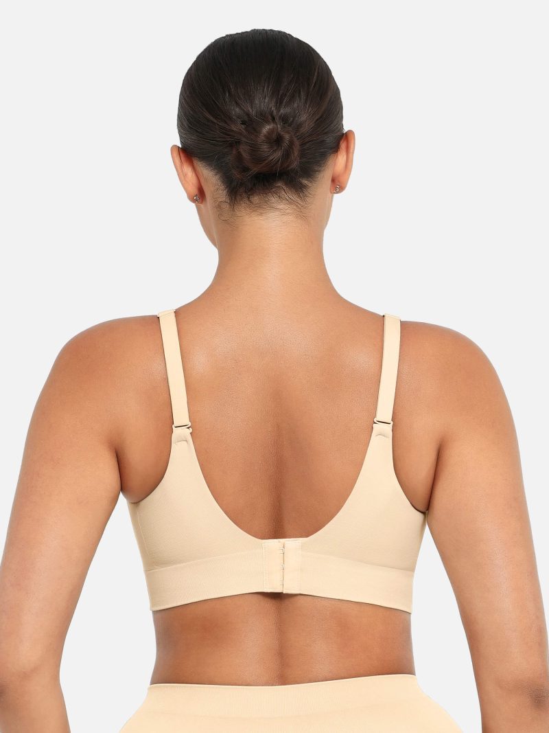 Feelingirl Wireless Push Up Seamless Comfort Full Coverage Bra SK4 3