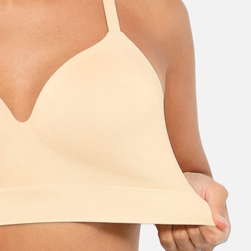 Feelingirl Wireless Push Up Seamless Comfort Full Coverage Bra SK4 5