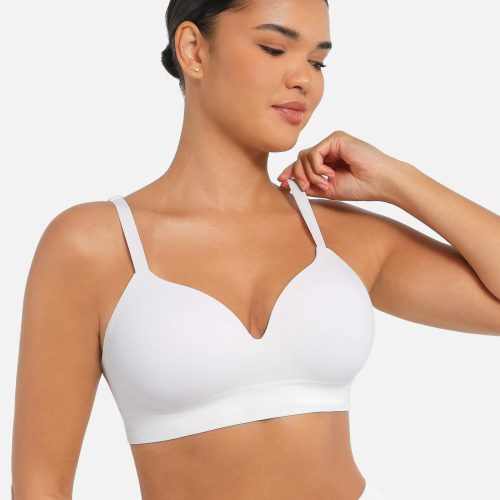 Feelingirl Wireless Push Up Seamless Comfort Full Coverage Bra WH1 2