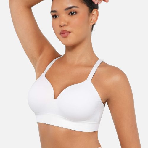 Feelingirl Wireless Push Up Seamless Comfort Full Coverage Bra WH1 5