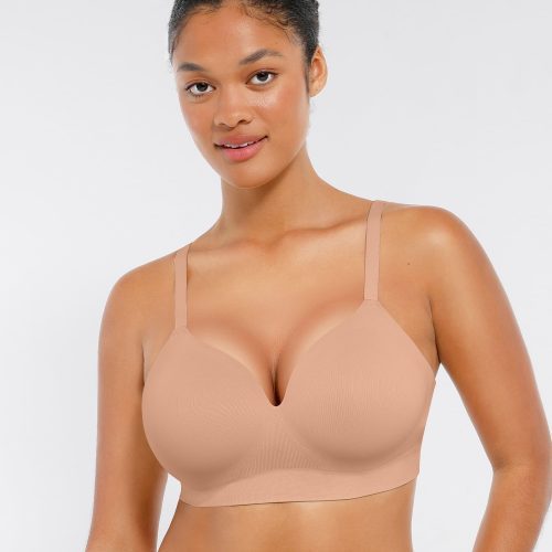 Feelingirl-Seamless-Wire-Free-Multiway-with-Foam-Cups-&-Wide-Band-Bra-Ochre