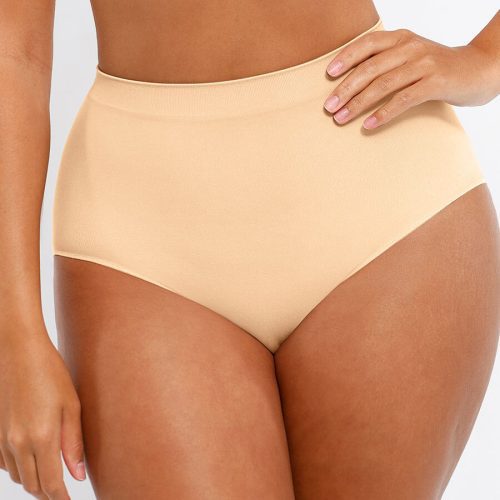 Seamless High Waist Tummy Control Antibacterial Peach Hip Brief MT240117 14